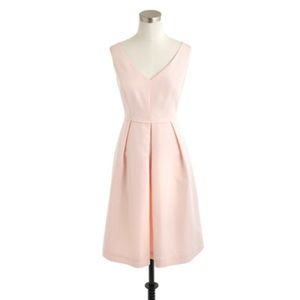 Jcrew kami dress in classic faille shell pink 4